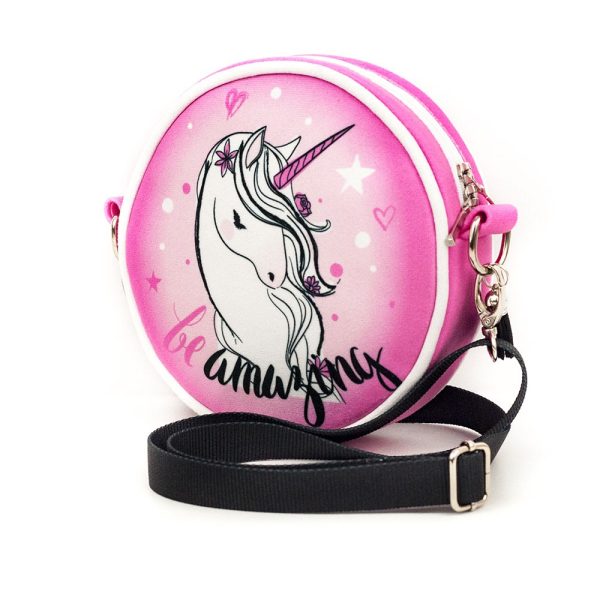 Bag_round_with_a_tassel_fringe _BLACK_CAT_COLLECTION_torebka_listonoszka_kot_Shellbag