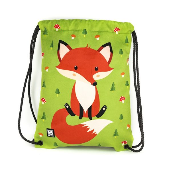 Drawstring_bag_Forest Fox_worek_plecak_lis_lisek_leśniy_zwierzak_Shellbag (2)