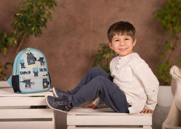 Favourite kids animals backpack pre school super hero boys plecak przedszkolny dla chłopca z super bohaterami Shellbag