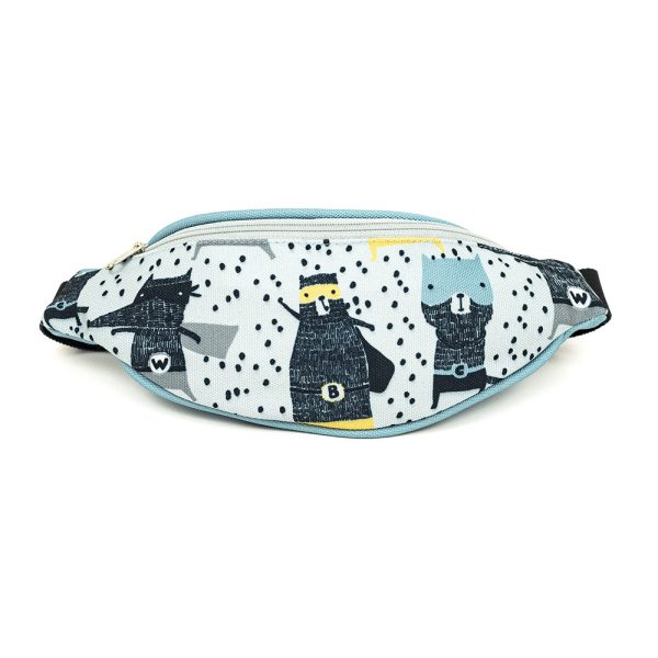 Mała nerka biodowa dla chłopca z super bohaterami Hip bag mini boys super hero collection Shellbag (2)
