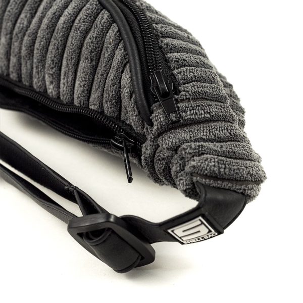 Nerka biodrowa dziecieca szara hip bag classic kids basic color grey uni age Shellbag (3)