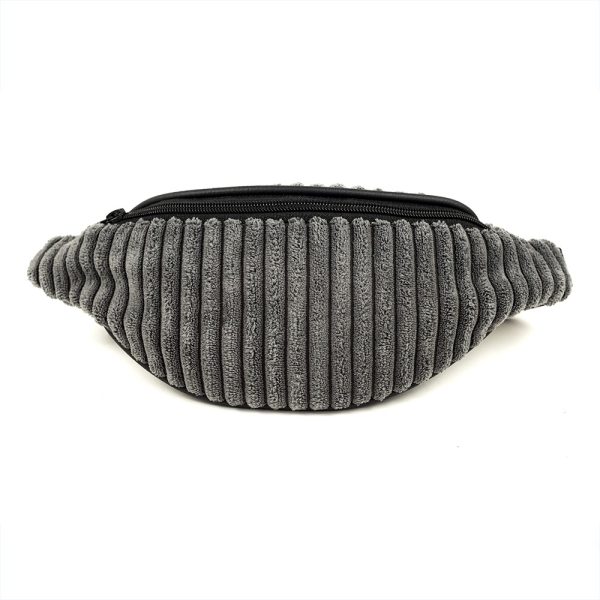 Nerka biodrowa dziecieca szara hip bag classic kids basic color grey uni age Shellbag (4)
