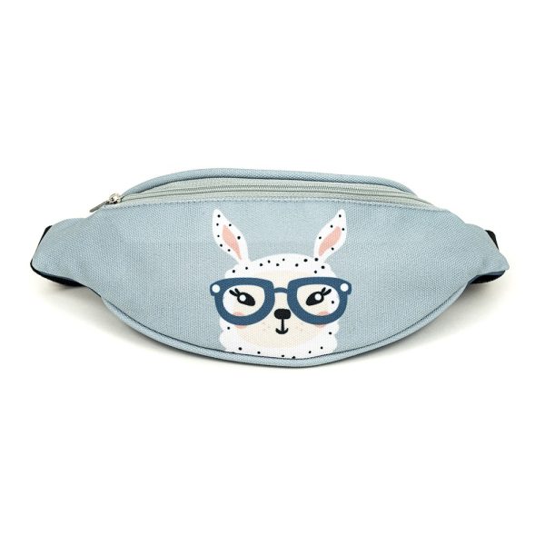 Nerka biodrowa mini dziewczęca z lamą Hip bag mini girls lama in the sky collection Shellbag (2)