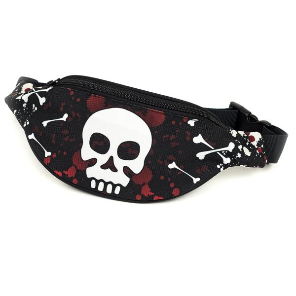 Nerka chłopieca z czaszka CHILD HIP BAG COOL SKULL COLLECTION Shellbag
