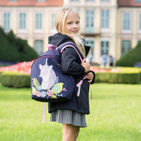 Plecak z jednorożcem Flowers Unicorn Shellbag