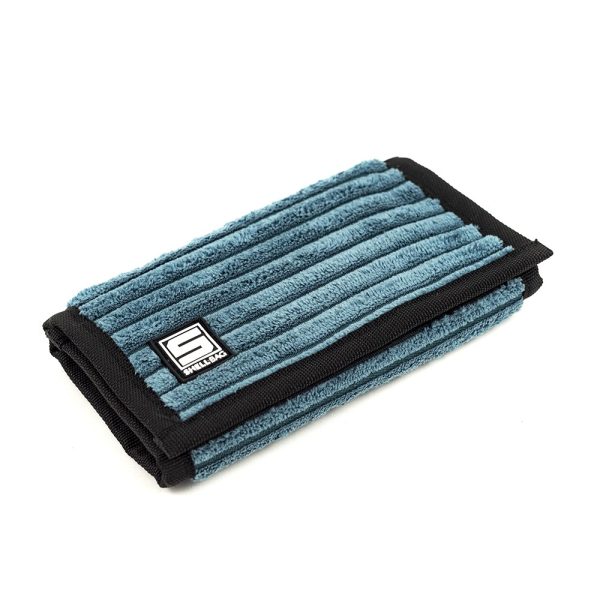 Portfel sztruksowy blekit morski wallet uni age deep ocean blue Shellbag (2)