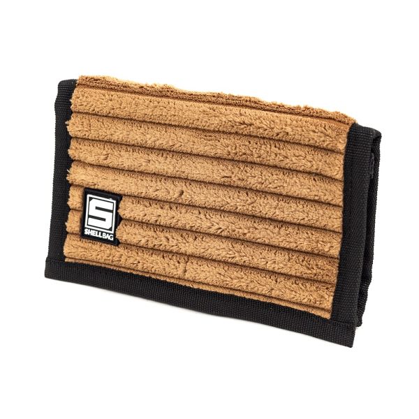 Portfel sztruksowy brazowy wallet uni age camel Shellbag