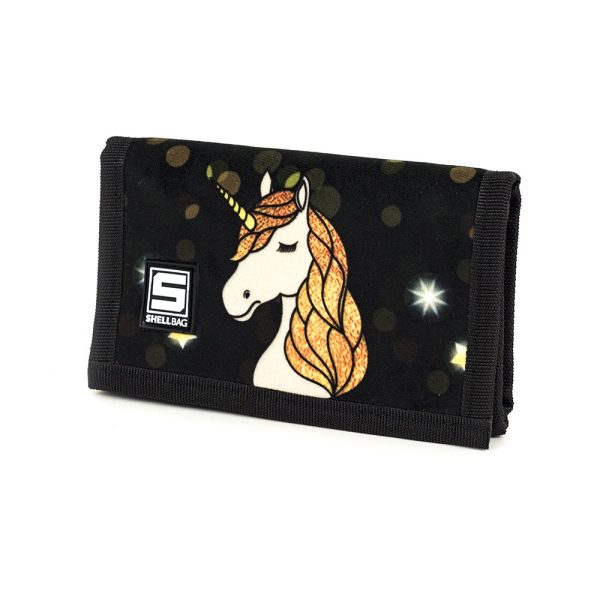 Portmonetka portfelik z jednorożcm dla dziewczynki wallet Starry Glow Unicorn Shellbag (4)