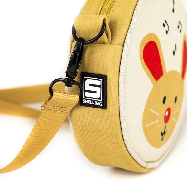 Round bag with tassel Music Bunny Torebeczka okragla na ramie dla dziewczynki Shellbag (3)