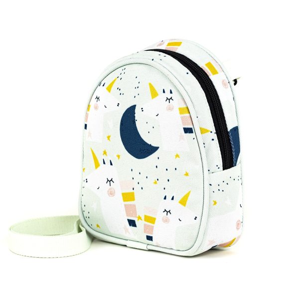Torebka mini dziewczęca z jednorożcem messenger bag mini girls moonlight unicorns collection Shellbag