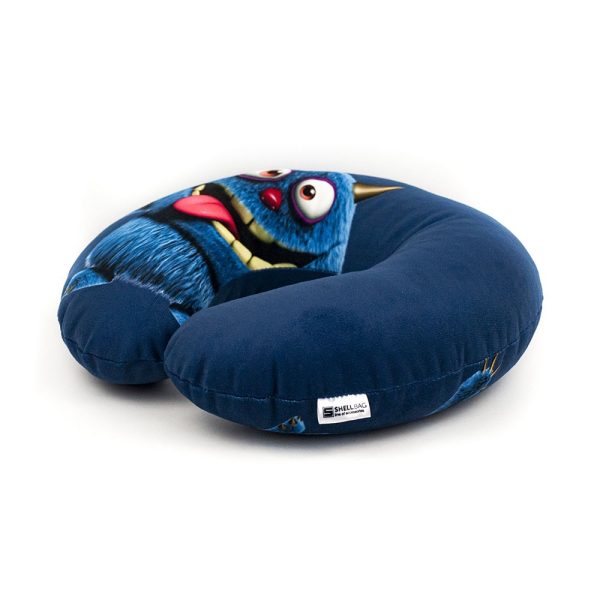 Travel_cushion _CRAZY_MONSTER_COLLECTION_rogal_podrozny_POTWORY_Shellbag