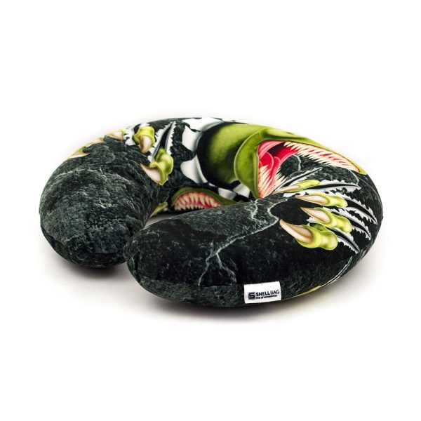 Travel_cushion _DINOSAUR_COLLECTION_rogal_podrozny_DINOZAUR_Shellbag