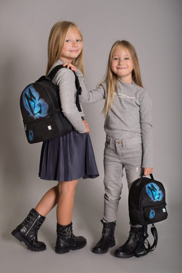 Winter Butterfly Collection plecak z motylami z motylem back pack Shellbag