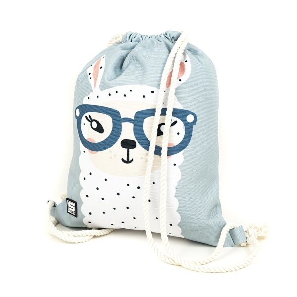 Worek plecak przedszkolny dziewczęcy z lamą Backpack bag pre school mini girls lama in the sky collection Shellbag