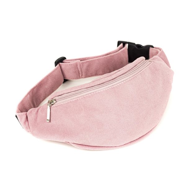 nerka dziecieca classic mini pastelowa rozowa hip bag kids pastel color ballet pink uni age Shellbag