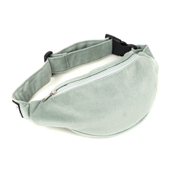 nerka dziecieca classic pastelowa mietowa mini hip bag kids pastel mint leaf uni age Shellbag