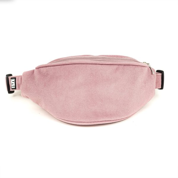 nerka dziecieca mlodziezowa convex pastelowa rozowa hip bag pastel color ballet pink uni age Shellbag (3)