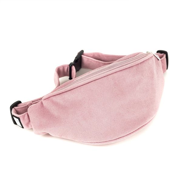nerka dziecieca mlodziezowa convex pastelowa rozowa hip bag pastel color ballet pink uni age Shellbag