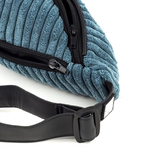 nerka mlodziezowa niebieska blekitna morski hip bag conwex basic color deep ocean blue uniage collection Shellbag (3)