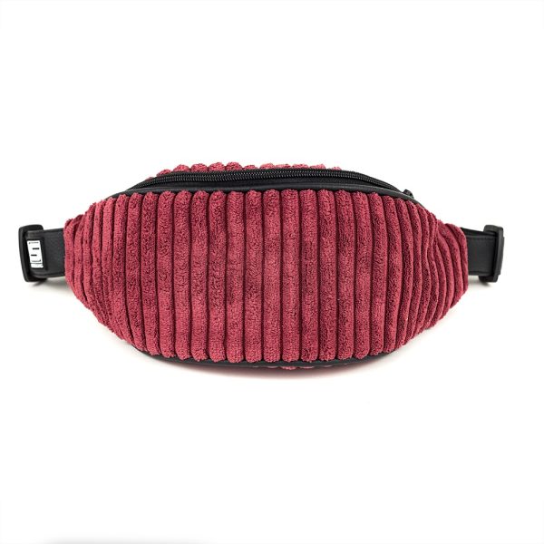 nerka mlodziezowa rubinowa czerwona bordowa conwex hip bag kids basic color ruby uni age collection Shellbag (4)