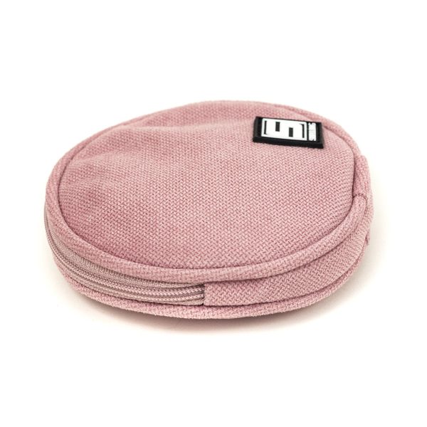 okragla portmonetka rozowa purse pastel pink ballet uni age Shellbag (2)