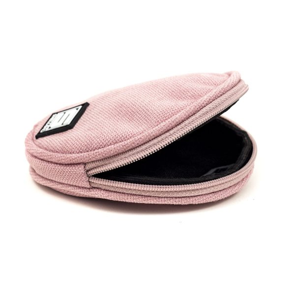 okragla portmonetka rozowa purse pastel pink ballet uni age Shellbag (3)