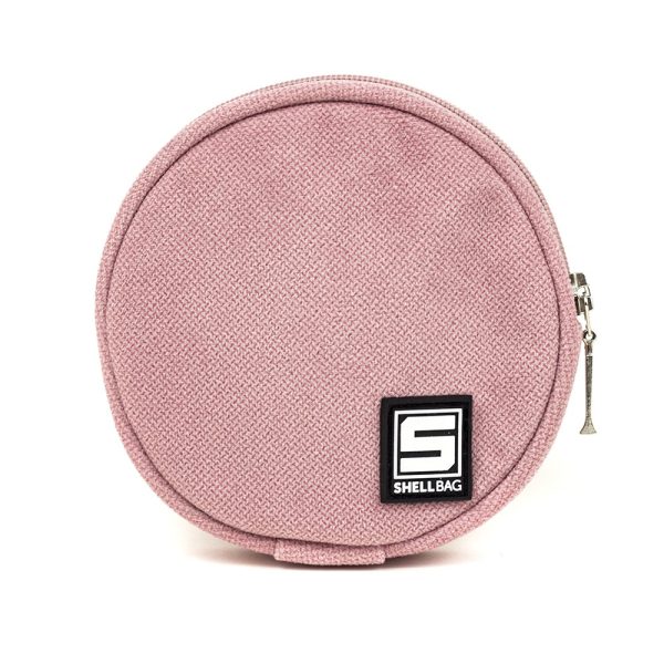 okragla portmonetka rozowa purse pastel pink ballet uni age Shellbag