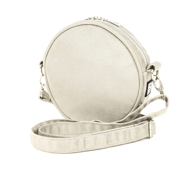 okragla szara pastelowa torebka canteen bag pastel diamond grey uni age Shellbag