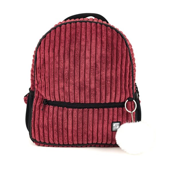 plecak przedszkolny rubinowy bordo czerwony pre school mini basic ruby red uni age collection shellbag (3)