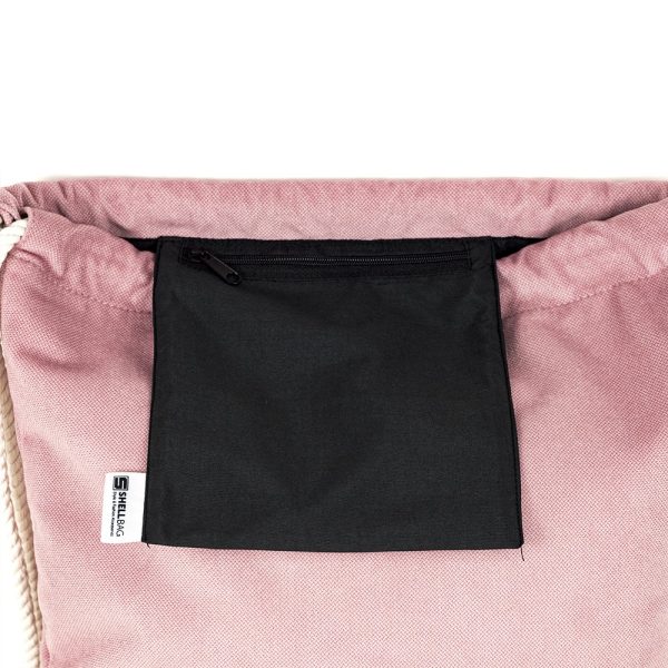 worek plecak rozowy pastelowy back pack pastel pink ballet uni age Shellbag (3)