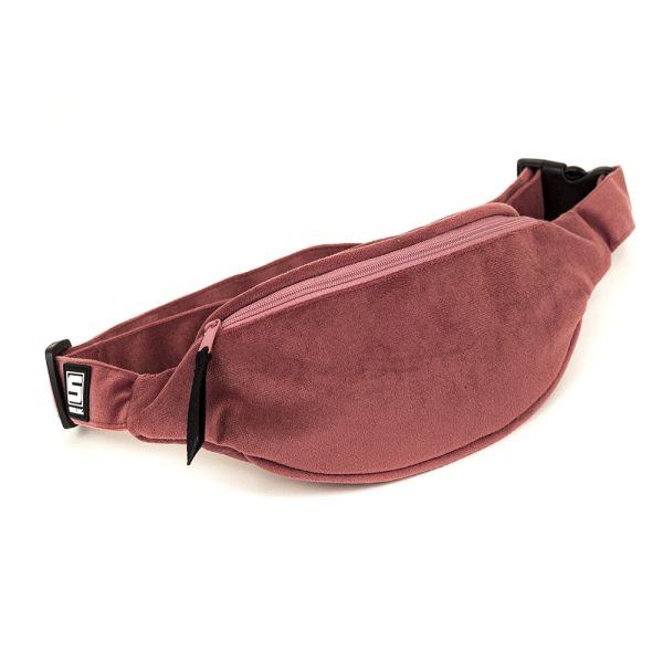 Nerka-biodrowa-dziecieca-klasyczna-rozowa-hip-bag-classic-mini-kids-pouch-dusty-pink-Shellbag