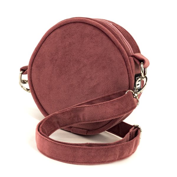 Okragla-rozowa-pastelowa-torebka-canteen-bag-pastel-dusty-pink-Shellbag