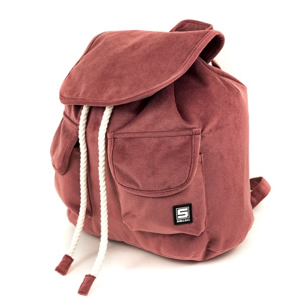 Plecak-miejski-mlodziezowy-damski-rozowy-backpack-flap-youth-ladies-dusty-pink-Shellbag