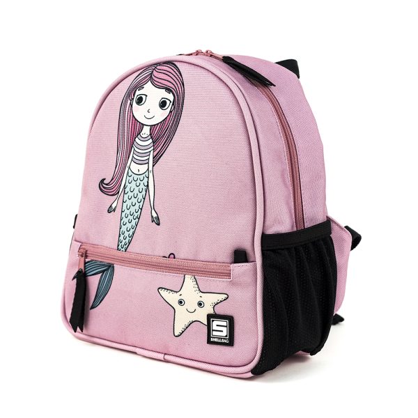 Plecak-przedszkolny-mala-syrenka-pastelowy-rozowy-backpack-pre-school-mini-little-mermaid-pastele-pink-Shellbag