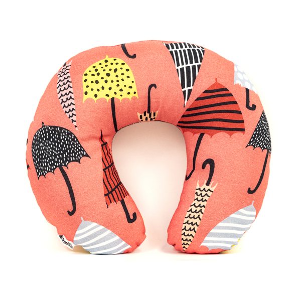 Poduszka-rogal-podrozny-bambus-parasolki-pillow-trawel-cushion-rain-of-umbrellas-Shellbag