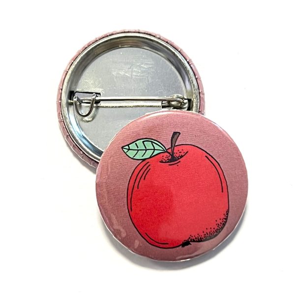przypinka jabłko