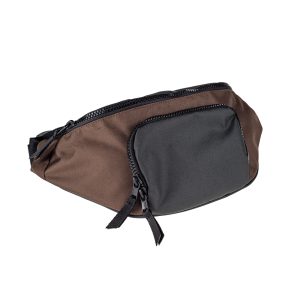 Nerka torso maxi brązowo czarna