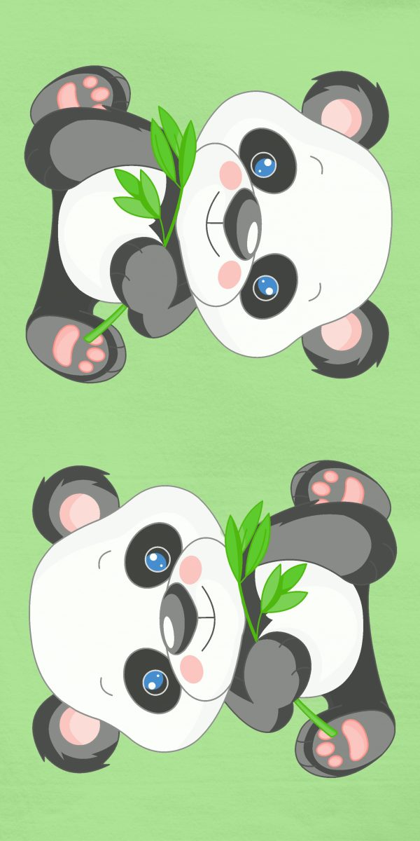 ręcznik kąpielowy panda (70 x 140 cm)