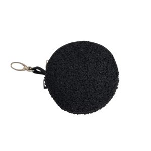 Portmonetka boucle czarna