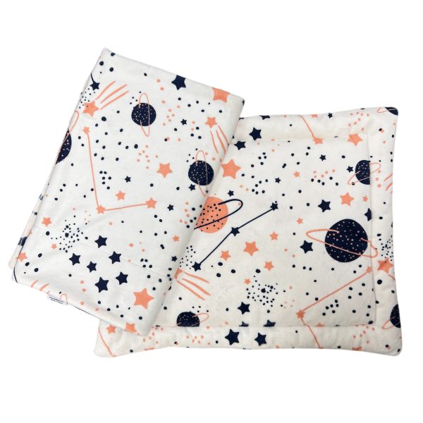 ZESTAW PRZEDSZKOLAKA PODUSZKA KOCYK WOREK KOSMOS(4)